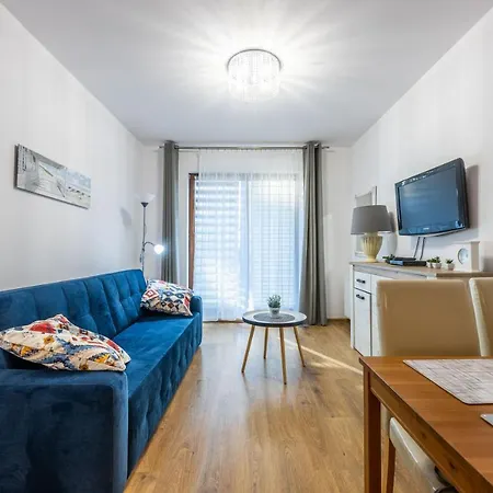 Victus Blue Apartment With Parking And Terrace By Noclegi Renters * Zoppot