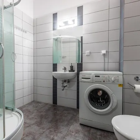 Victus Blue Apartment With Parking And Terrace By Noclegi Renters Apartment