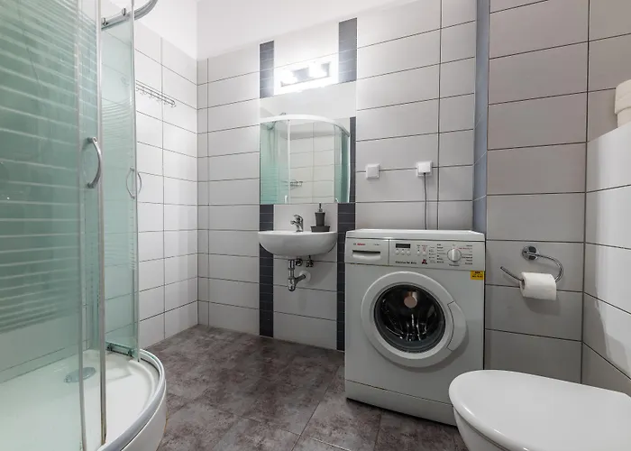 Victus Blue Apartment With Parking And Terrace By Noclegi Renters Apartament