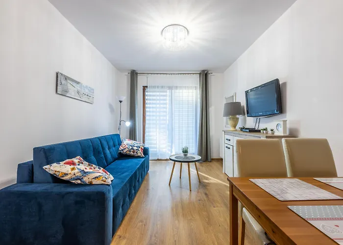 Victus Blue Apartment With Parking And Terrace By Noclegi Renters Apartament Sopot