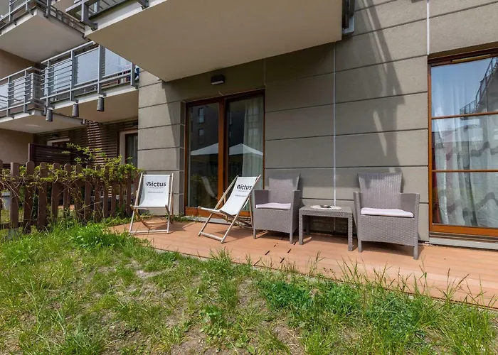 Victus Blue Apartment With Parking And Terrace By Noclegi Renters * Sopot